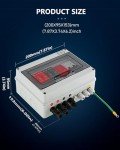 VOU 600V Solar Combiner Box with Lightning Arrester