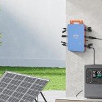 VEVOR 1200W Waterproof Solar Grid Tie Micro Inverter