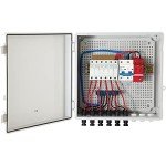 6 String Solar Combiner Box with Circuit Breaker