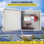 6 String Solar Combiner Box with Circuit Breaker
