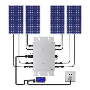 BANEBONE 1200W Solar Micro Inverter with LCD Display
