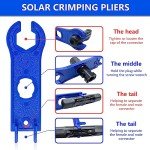60PCS Solar Crimper Tool Kit with Connectors