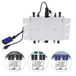 BANEBONE 1200W Solar Micro Inverter with LCD Display