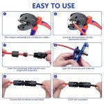 60PCS Solar Crimper Tool Kit with Connectors
