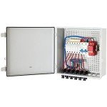 6 String Solar Combiner Box with Circuit Breaker