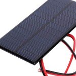 3Pcs Mini Solar Panel Charger Kit with Cable