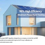 TINGEN 1000W Solar Grid Tie Inverter with LCD