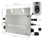 600W Waterproof Solar Grid Tie Micro Inverter