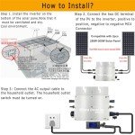 600W Waterproof Solar Grid Tie Micro Inverter