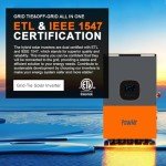 10KW Hybrid Solar Inverter with WiFi and MPPT