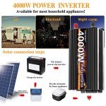 4000W Power Inverter for Solar RV Systems