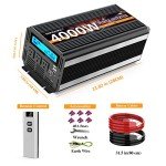 4000W Power Inverter for Solar RV Systems