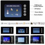 1000W Solar Grid Tie Inverter with LCD Display