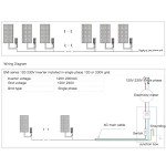 180W MPPT Grid Tie Micro Inverter for Solar