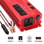 Cantonape 1000W Car Power Inverter with USB Ports