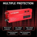 Cantonape 1000W Car Power Inverter with USB Ports