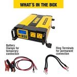 DEWALT 1000W Power Inverter with USB & LCD Display