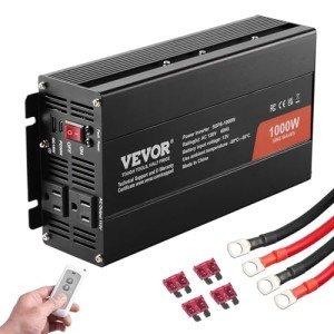 VEVOR 1000W Pure Sine Wave Power Inverter