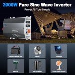 2000W Pure Sine Wave Inverter for Solar Use