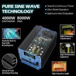 4000W Pure Sine Wave Power Inverter with Remote