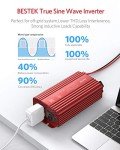 BESTEK 500W Pure Sine Wave Power Inverter
