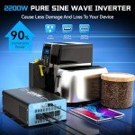 2200W Pure Sine Wave Inverter with Remote Control