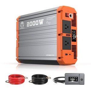 2000W Pure Sine Wave Solar Inverter with USB Ports