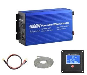 Fit4Less 1000W Pure Sine Wave Inverter with USB