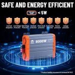 2000W Pure Sine Wave Solar Inverter with USB Ports