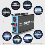 2200W Pure Sine Wave Inverter with Remote Control