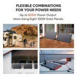 Jackery SolarSaga 100W Bifacial Portable Solar Panel