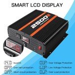 2500W 12V to 110V Solar Power Inverter