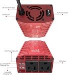 BESTEK 300W Car Power Inverter with USB Ports