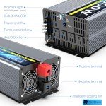 12V Pure Sine Wave Inverter with USB & Remote