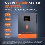 PowMr 6200W Off-Grid Solar Inverter with MPPT Controller