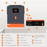 PowMr 6200W Off-Grid Solar Inverter with MPPT Controller