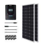 Renogy 200W Monocrystalline Solar Panel Kit