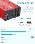 600W DC to AC Car Power Inverter with USB