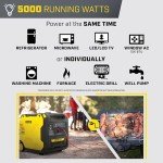 Champion 6500-Watt RV Ready Quiet Inverter Generator