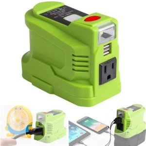 RYOBI 18V Battery Portable Power Inverter, 150W