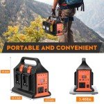 300W Portable Power Inverter for Dewalt Batteries