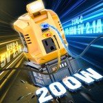 200W Power Inverter for Dewalt 20V Batteries