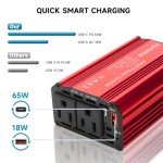 400W Car Power Inverter with USB Fast Charging