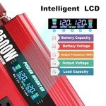 2500W Power Inverter with Remote & LCD Display