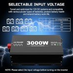 3000W Pure Sine Wave Inverter with Remote Control
