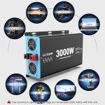 3000W Pure Sine Wave Inverter with Remote Control