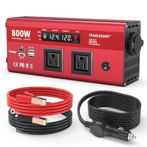800W Power Inverter for Car and Outdoor Use