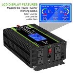 1000W Pure Sine Wave Power Inverter with Remote