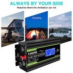 1000W Pure Sine Wave Power Inverter with Remote