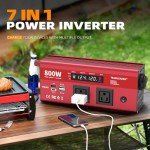 800W Power Inverter for Car and Outdoor Use